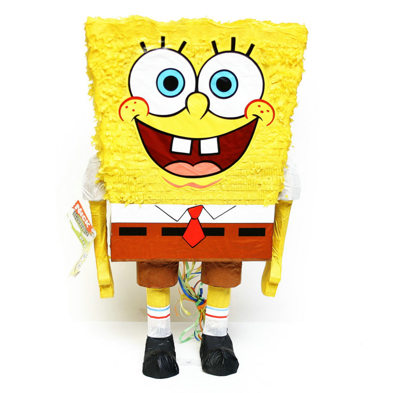 SpongeBob Buddies Pull-String Pinata - Click Image to Close