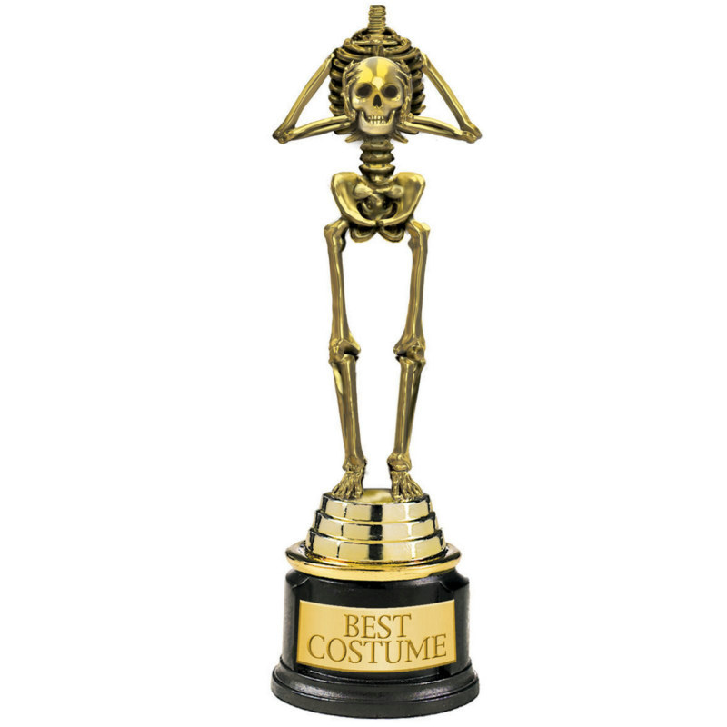 Best Costume Skeleton Trophy - Click Image to Close