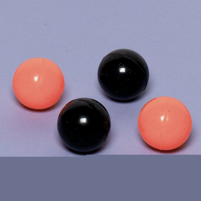 Black and Orange Bounce Balls (12 count) - Click Image to Close
