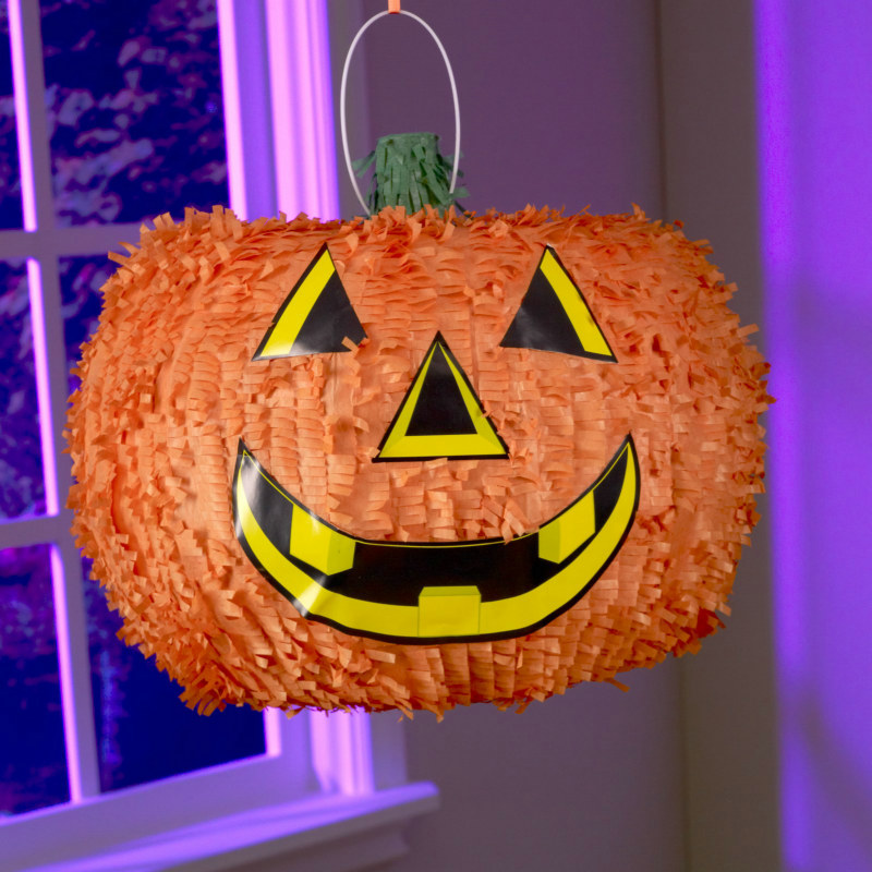 Halloween Pumpkin Pinata - Click Image to Close