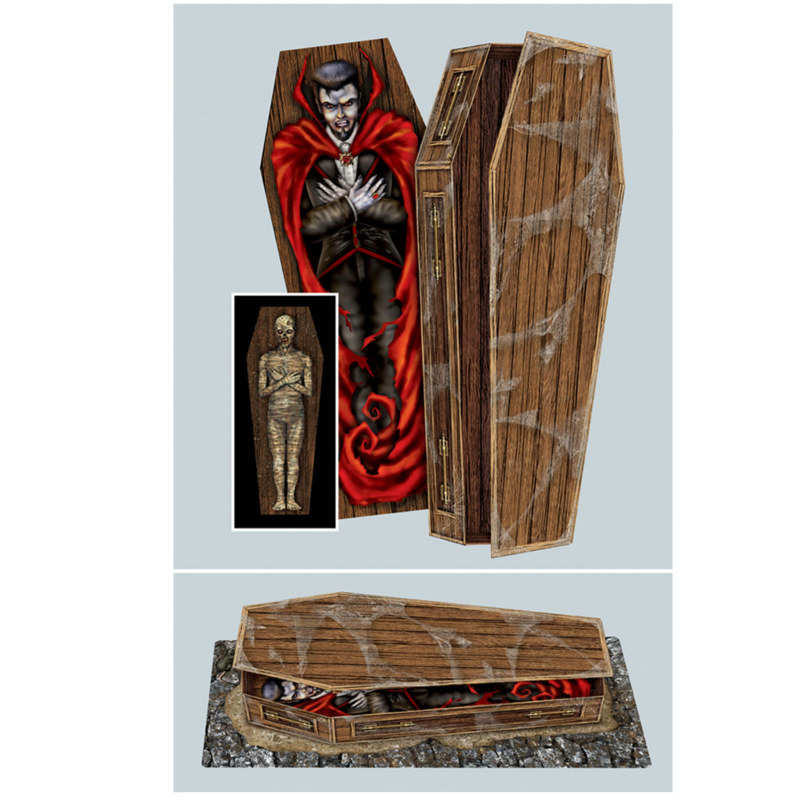 15" Casket Box - Click Image to Close