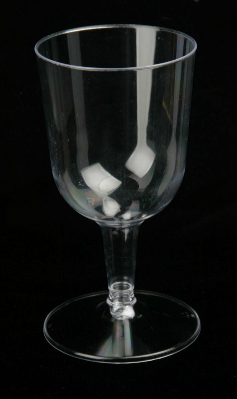 Plastic 5.5 oz. Wine Glasses (20 count) - Click Image to Close