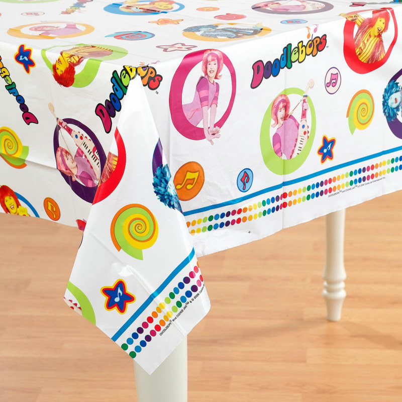 Doodlebops Plastic Tablecover - Click Image to Close