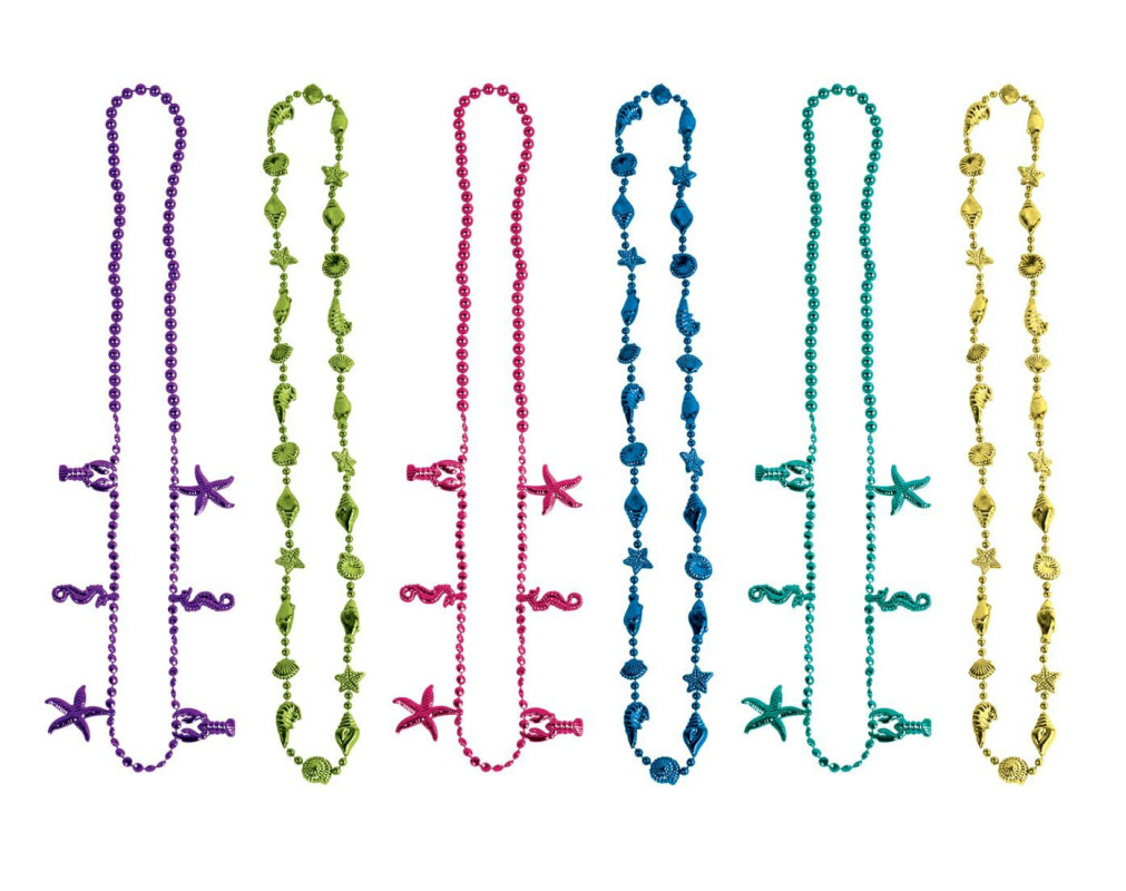 Luau Beads Assorted (6 count)