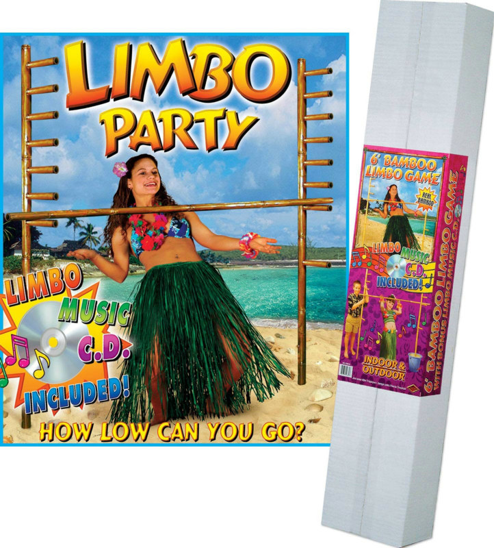 6' Bamboo Limbo Set - Click Image to Close