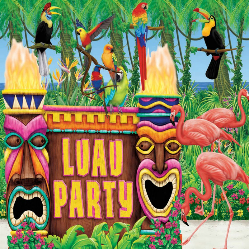 12' All in One Luau Decorating Set - Click Image to Close