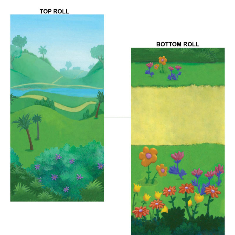 Dora's World Room Rolls (2 count) - Click Image to Close