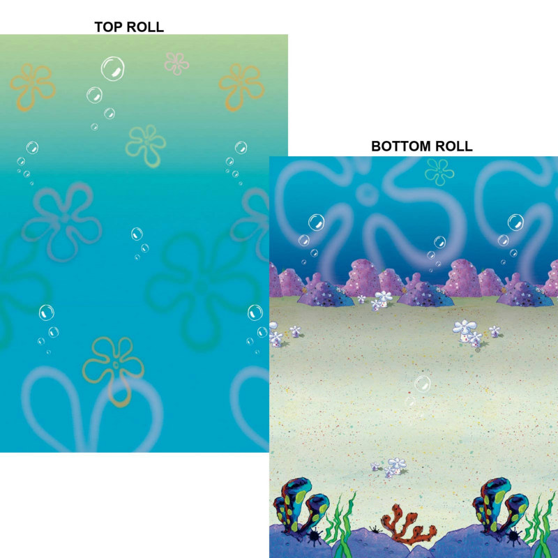 SpongeBob Bikini Bottom Room Rolls (2 count)