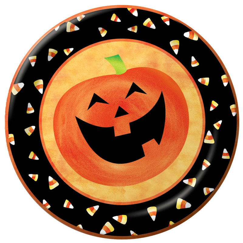 Halloween Party Dessert Plates (25 count) - Click Image to Close