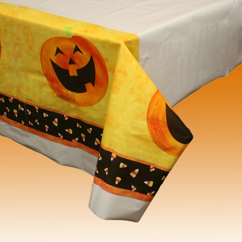 Halloween Party Plastic Tablecover - Click Image to Close