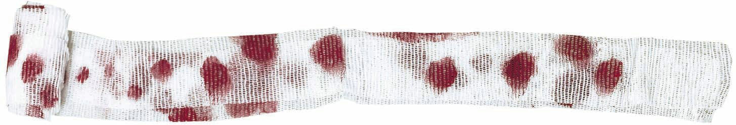 24' Bloody Gauze Streamer - Click Image to Close