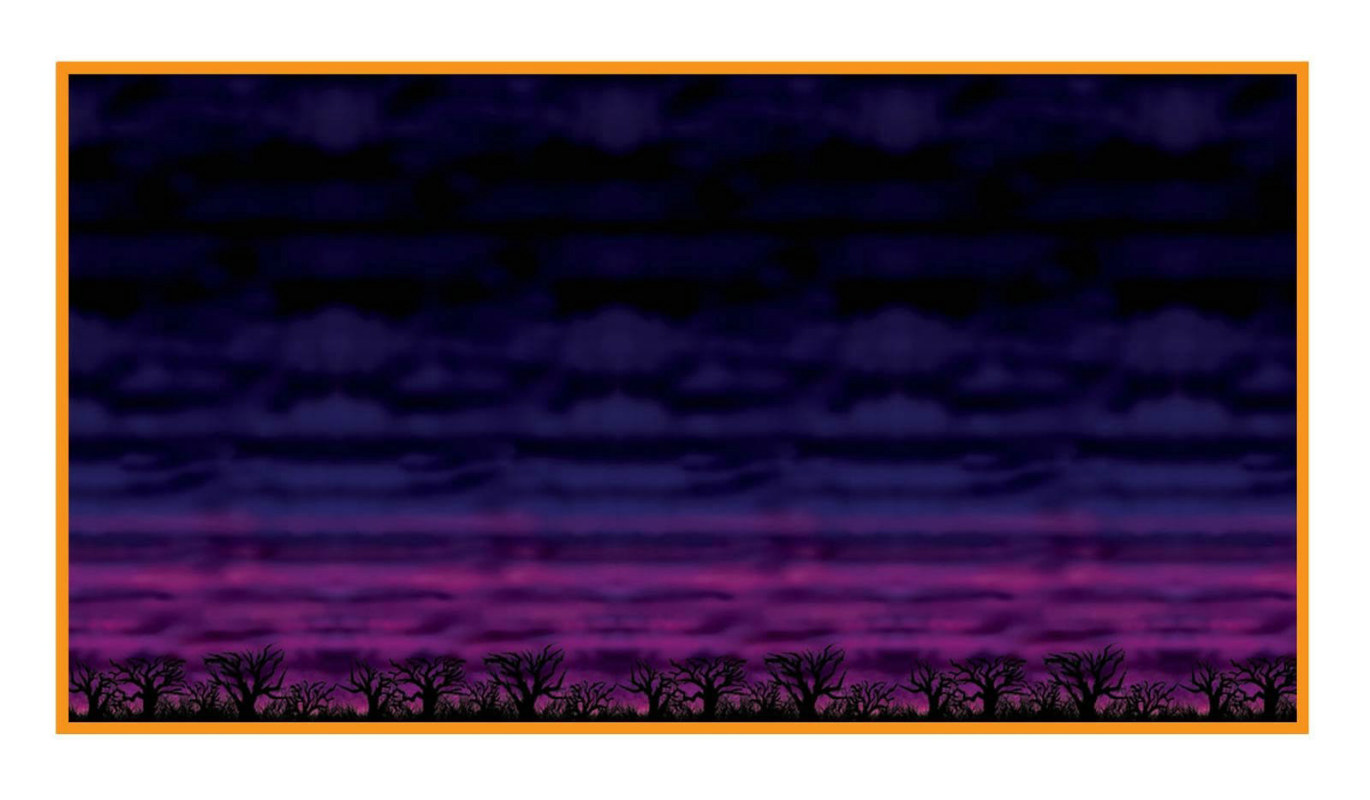 30' Spooky Sky Backdrop
