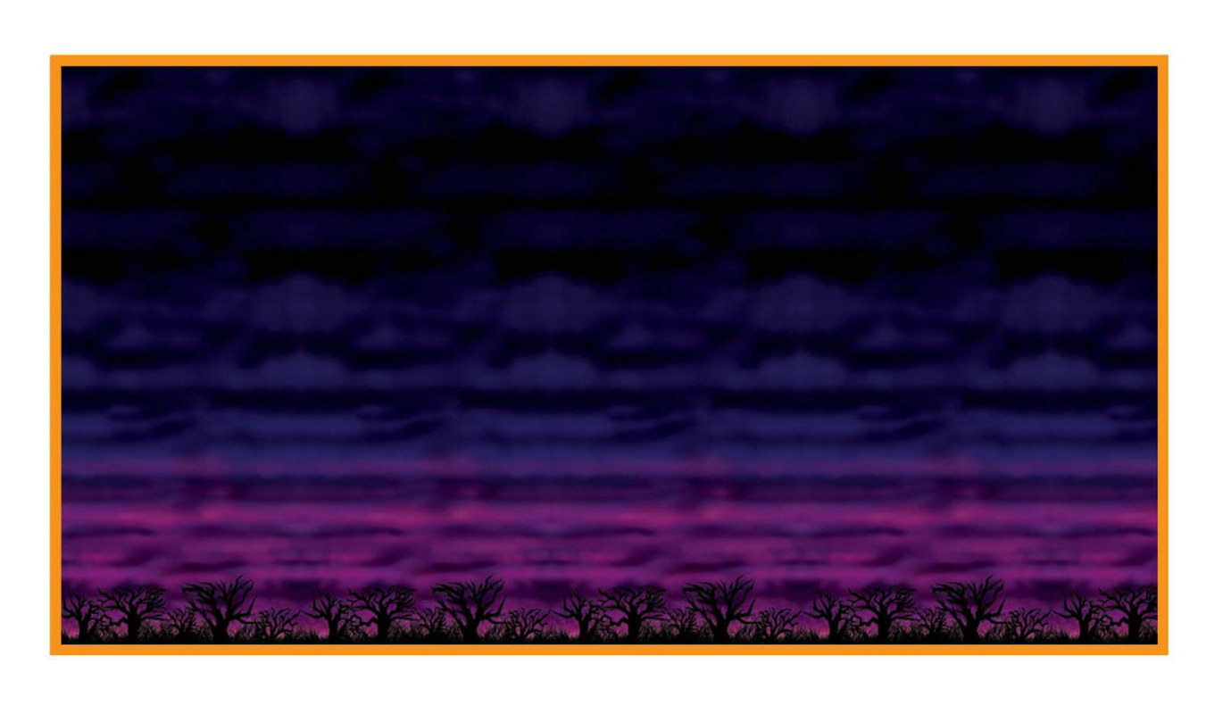 30' Spooky Sky Backdrop - Click Image to Close