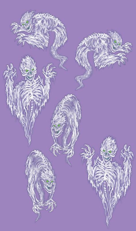 Scary Spirit Props Wall Add-Ons - Click Image to Close