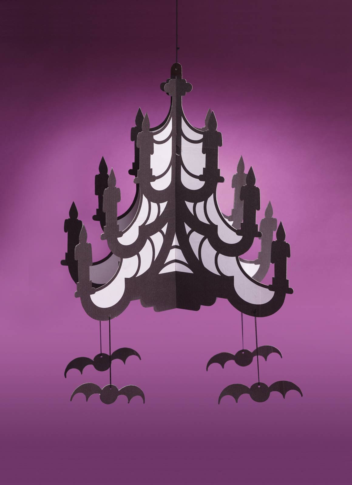 3D Bat Chandelier - Click Image to Close