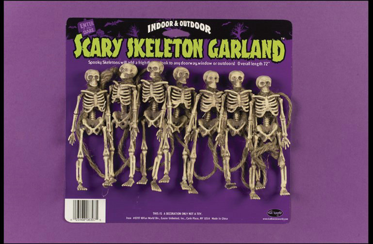 Scary Skeleton Garland