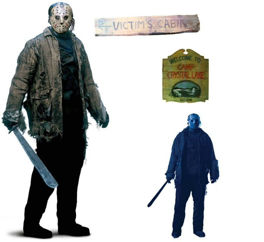 5' Friday The 13th Jason Add-Ons - Click Image to Close