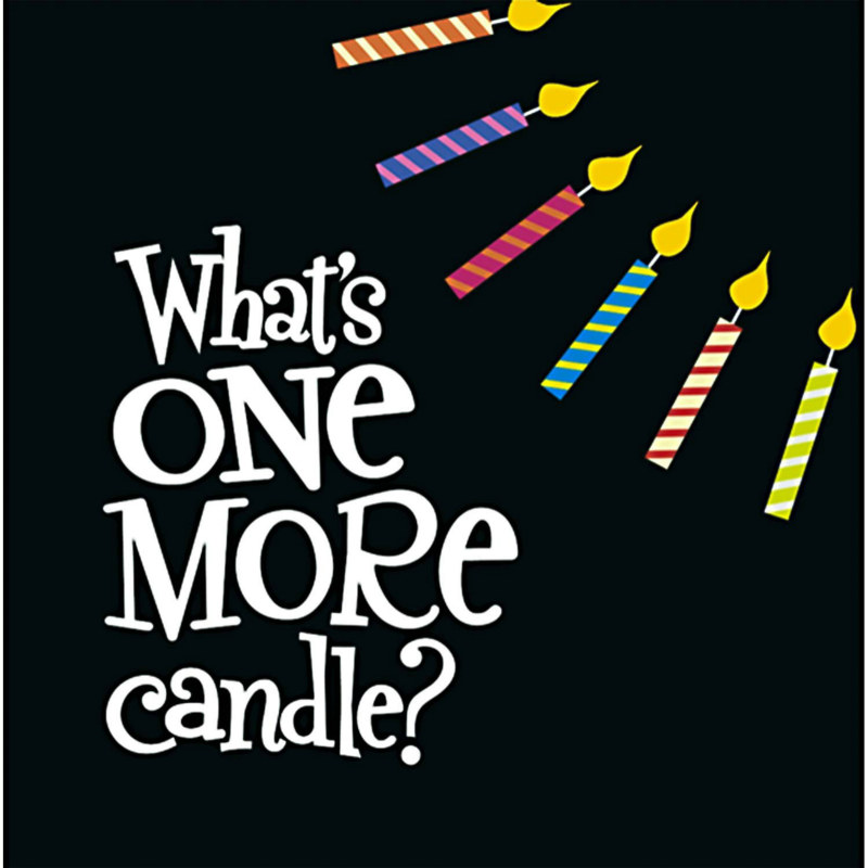 One More Candle Lunch Napkins (16 count) - Click Image to Close