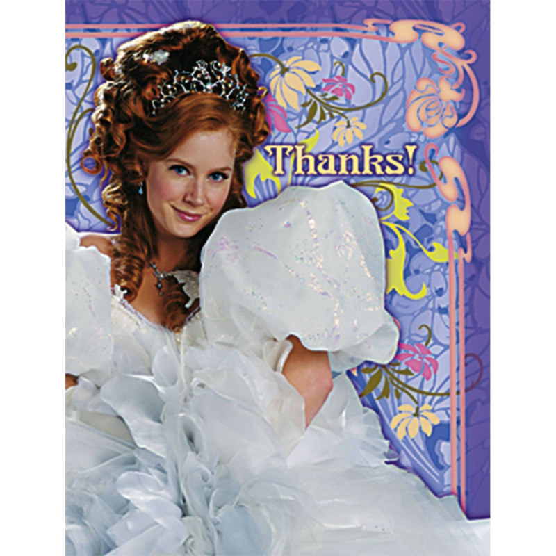 Disney Enchanted Thank You Cards (8 count) - Click Image to Close