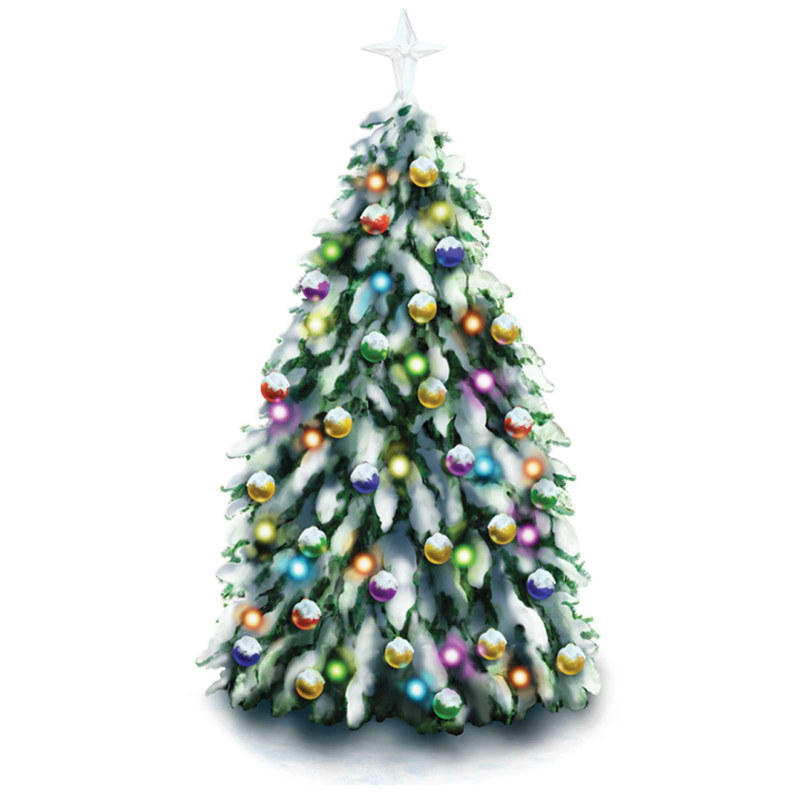 Christmas Tree Peel N Place
