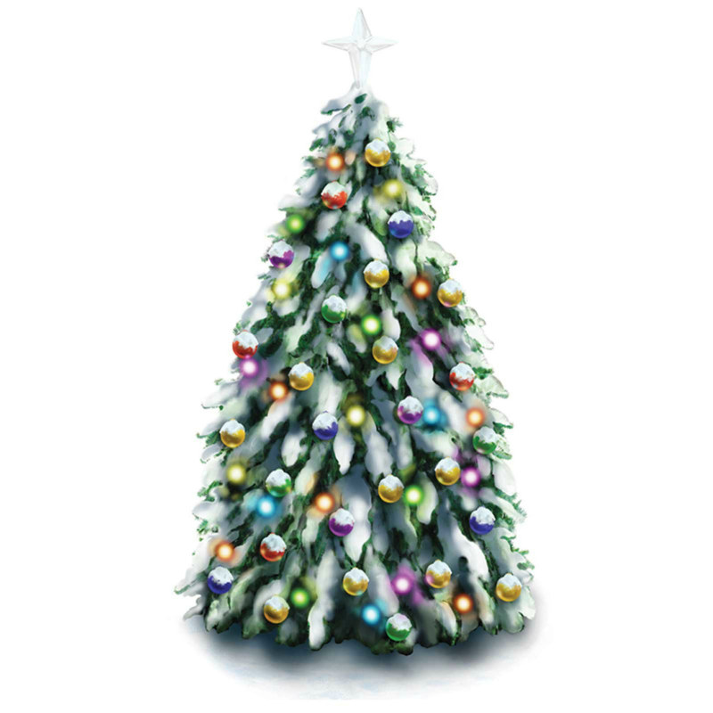 Christmas Tree Peel N Place