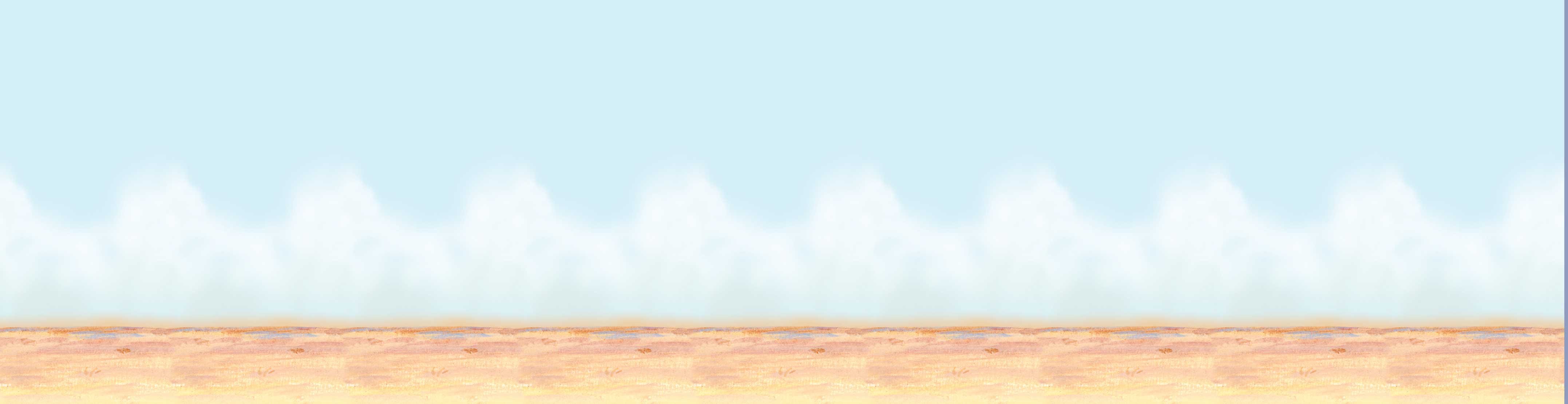 30' Desert Sky and Sand Backdrop - Click Image to Close