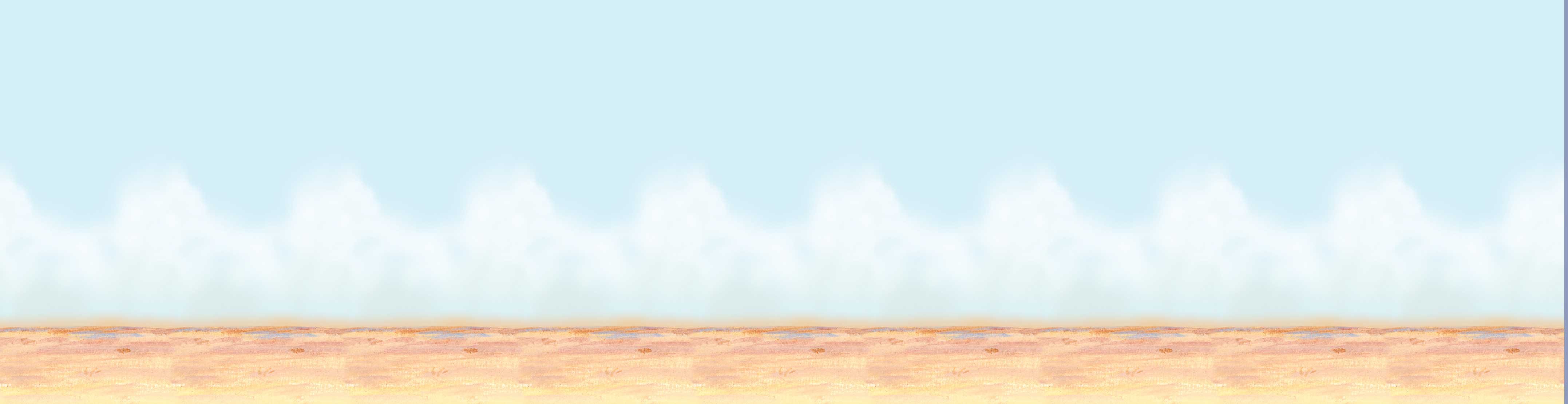 30' Desert Sky and Sand Backdrop