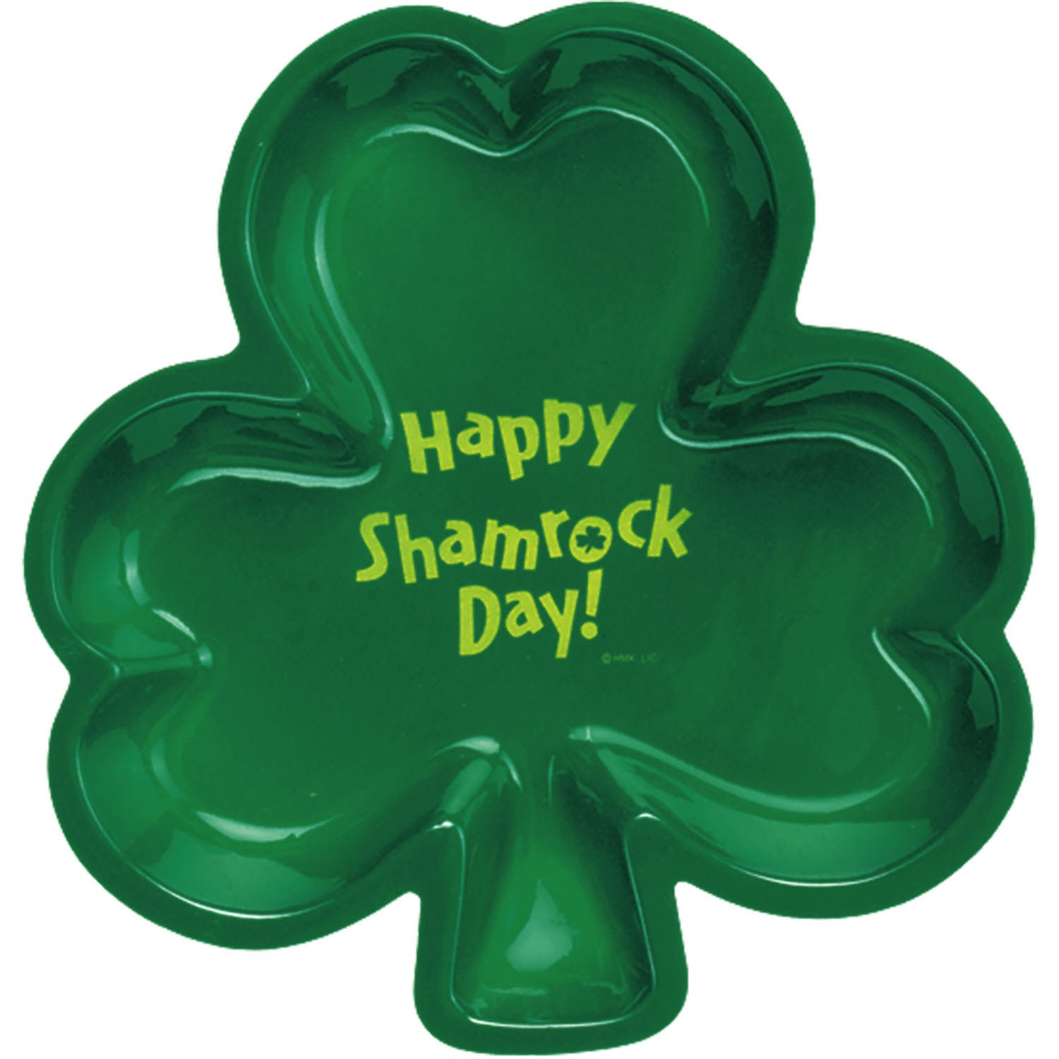 Large Shamrock Shaped Tray - Click Image to Close