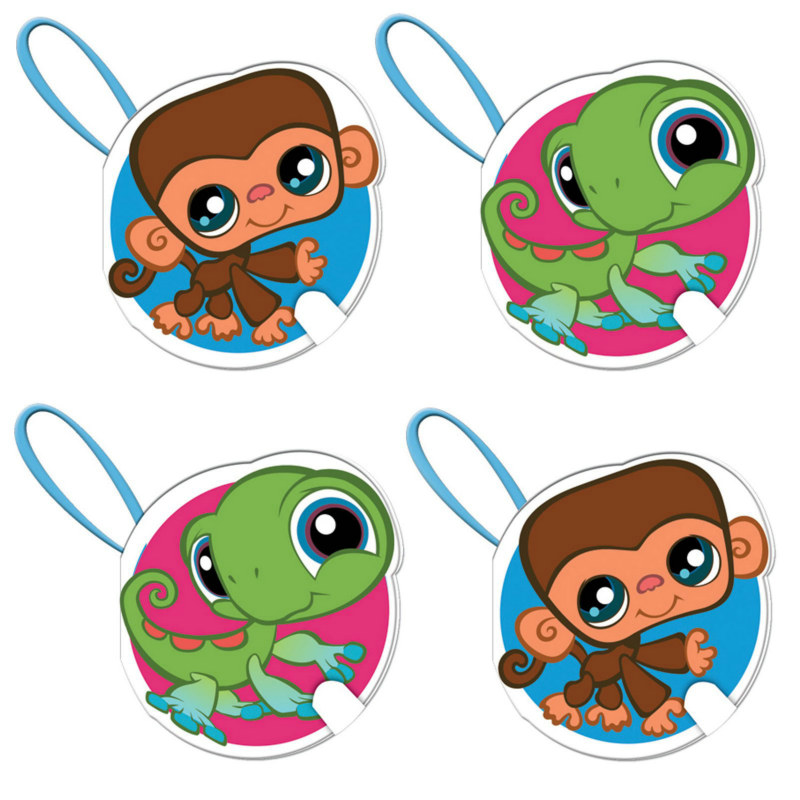 Littlest Pet Shop Notepads Asst. (4 count) - Click Image to Close