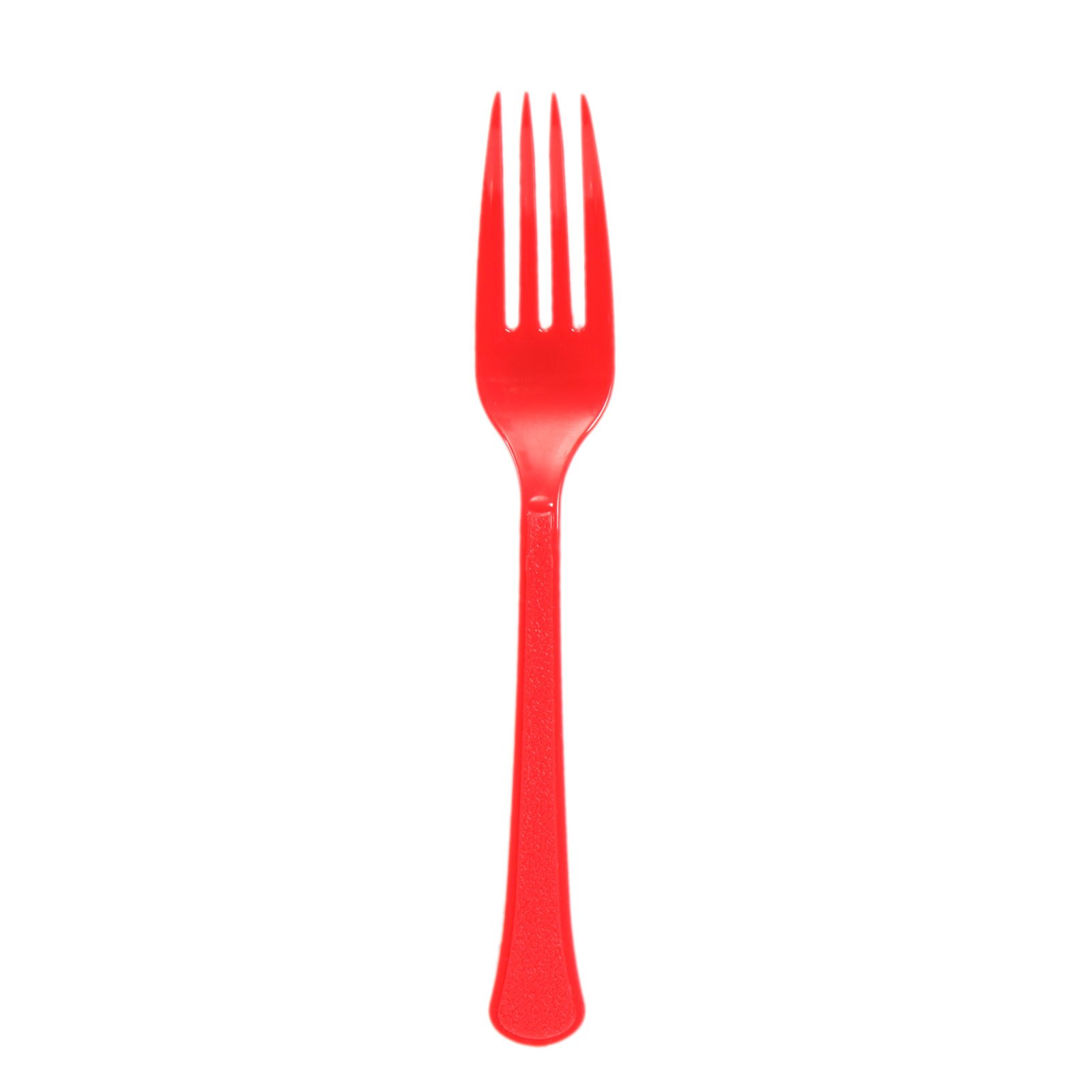 Apple Red Heavy Weight Forks (48 count)