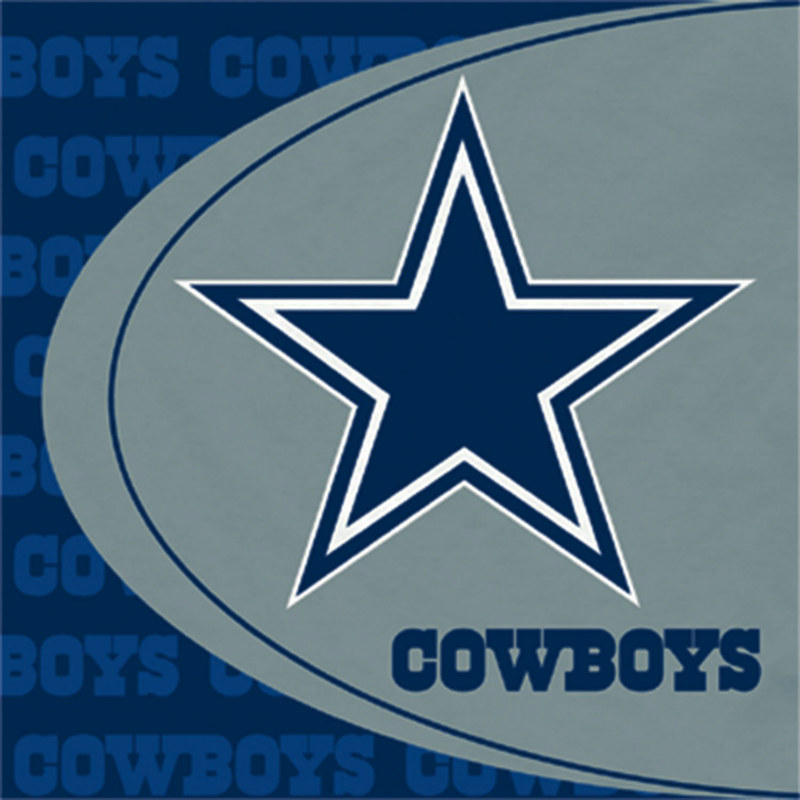 Dallas Cowboys Lunch Napkins (16 count)