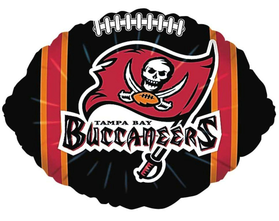 Tampa Bay Buccaneers 18" Foil Balloon - Click Image to Close