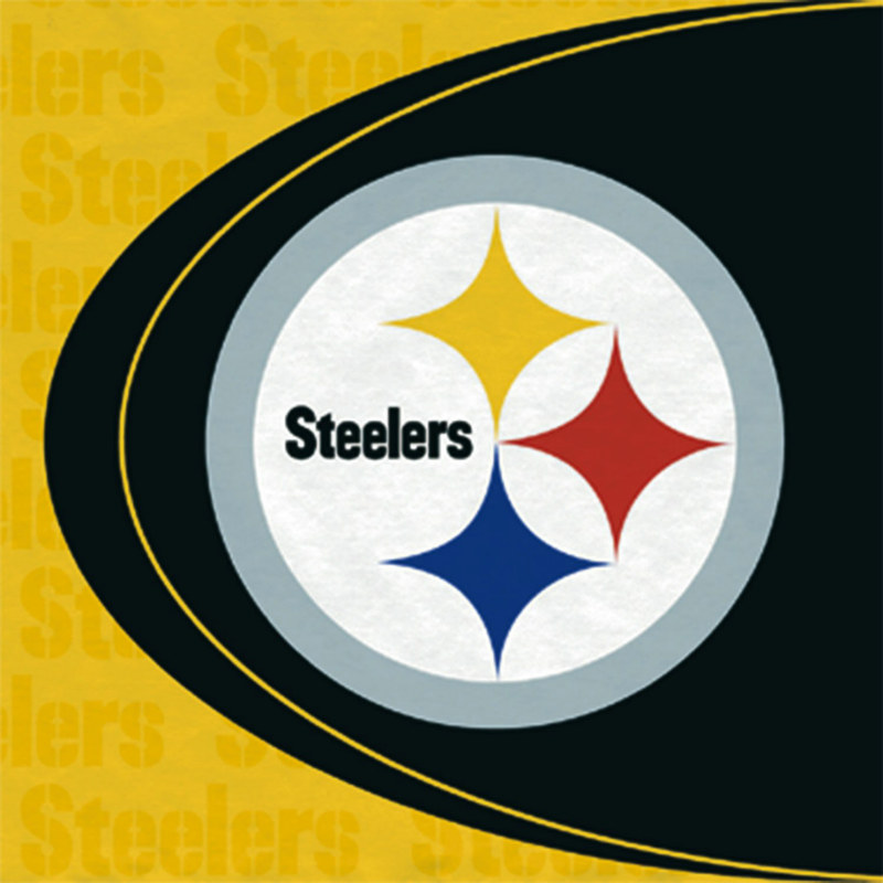 Pittsburgh Steelers Lunch Napkins (16 count) - Click Image to Close