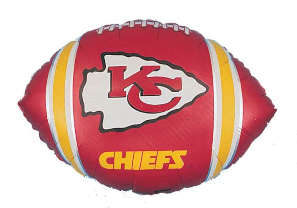 Kansas City Chiefs 18" Foil Balloon - Click Image to Close