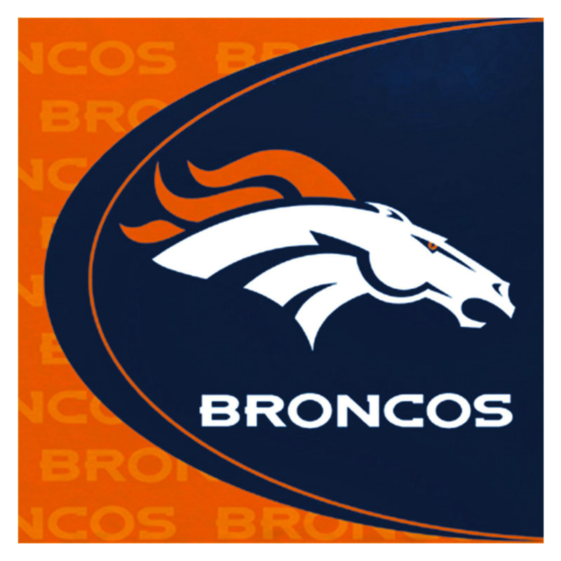 Denver Broncos Lunch Napkins (16 count) - Click Image to Close