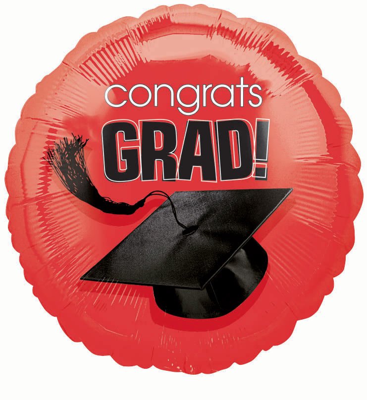 18" Apple Red Grad Foil Balloon 18" Apple Red Grad Foil Balloon