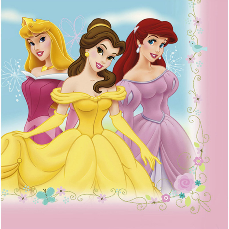 Disney's Princess Fairy Tale Friends Lunch Napkins (16 count) - Click Image to Close