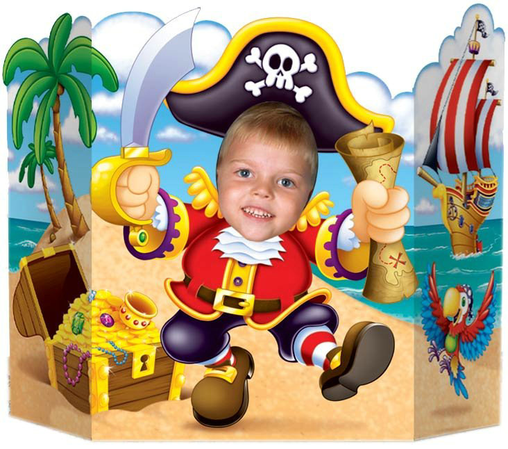 Pirate Photo Prop - Click Image to Close