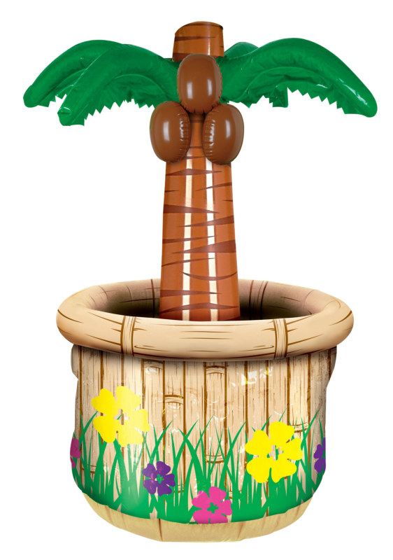 2' Inflatable Palm Tree Cooler - Click Image to Close
