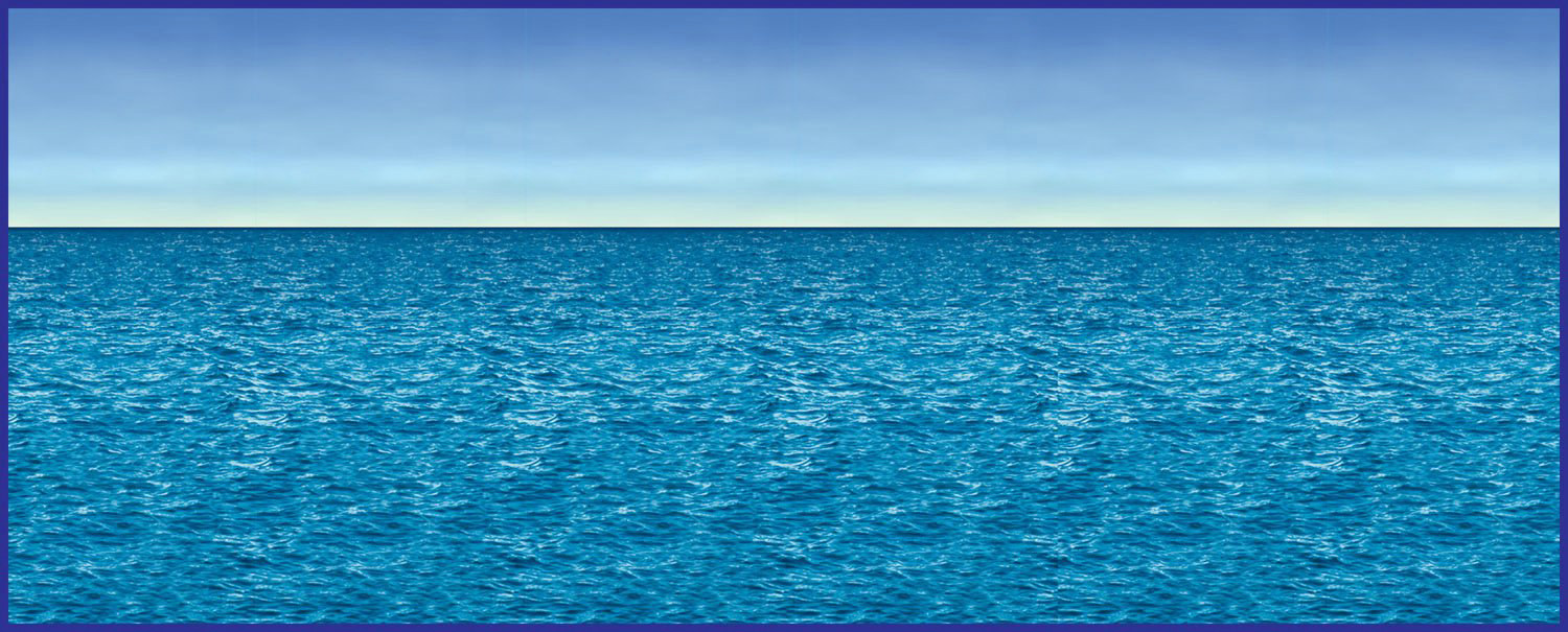 30' Ocean & Sky Backdrop