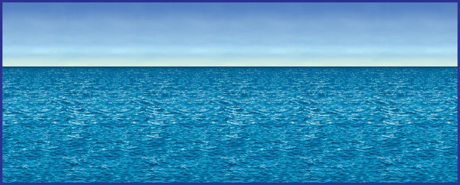 30' Ocean & Sky Backdrop