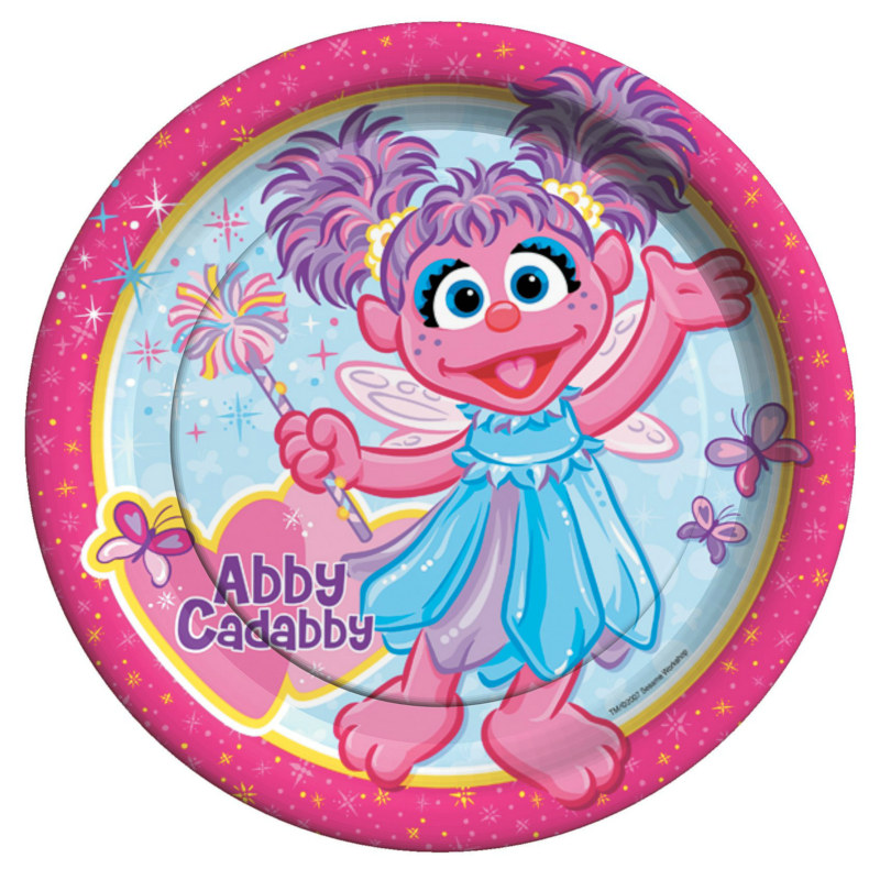 Abby Cadabby Dinner Plates (8 count) - Click Image to Close