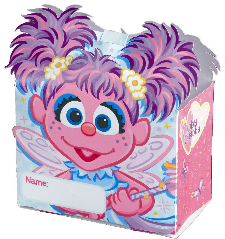Abby Cadabby Treat Boxes (6 count) - Click Image to Close