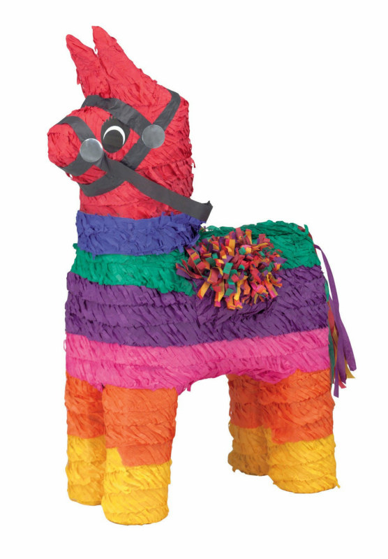 Rainbow Donkey Pinata - Click Image to Close