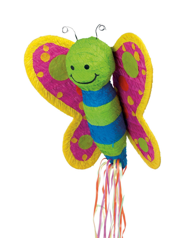 Butterfly Pull String Pinata - Click Image to Close