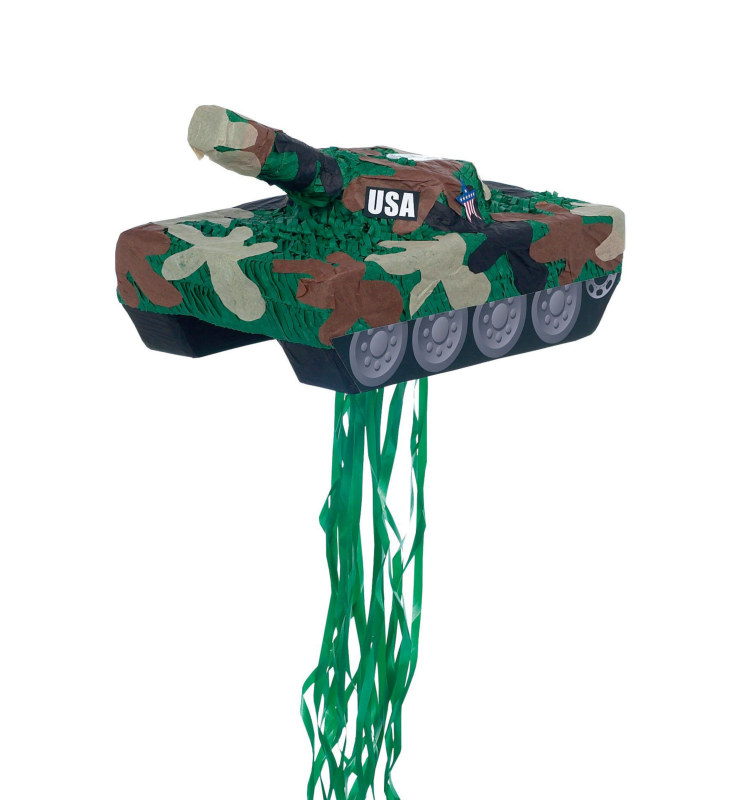 Tank Pull String Pinata