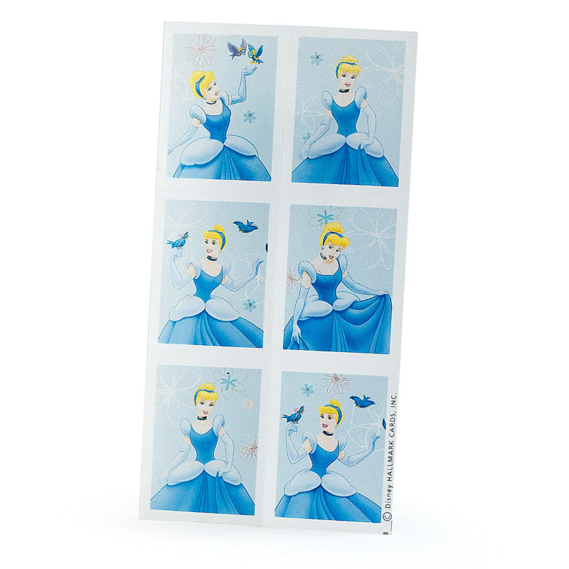 Cinderella Dreamland Stickers (4 count) - Click Image to Close