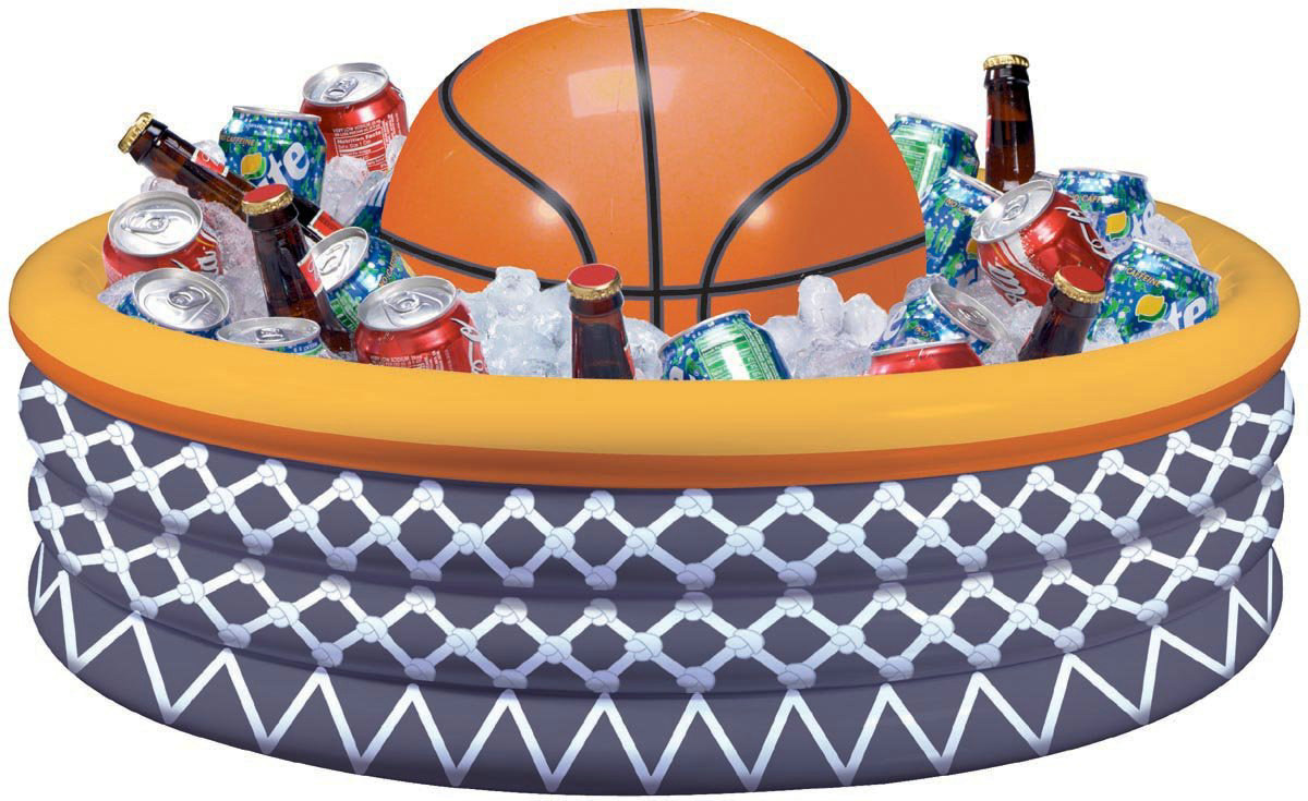 Inflatable Basketball Cooler