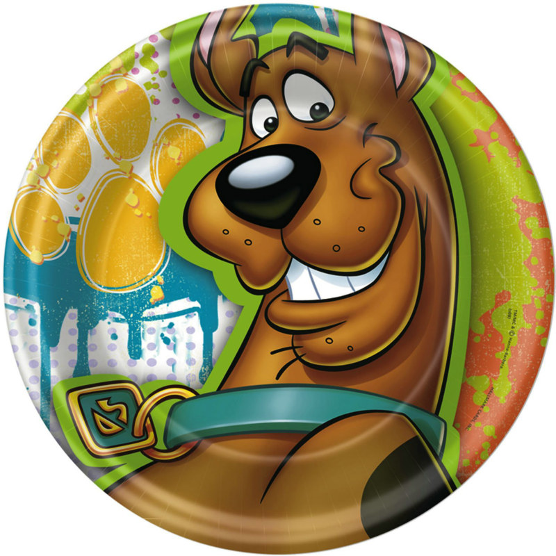 Scooby Doo Dinner Plates (8 count) - Click Image to Close