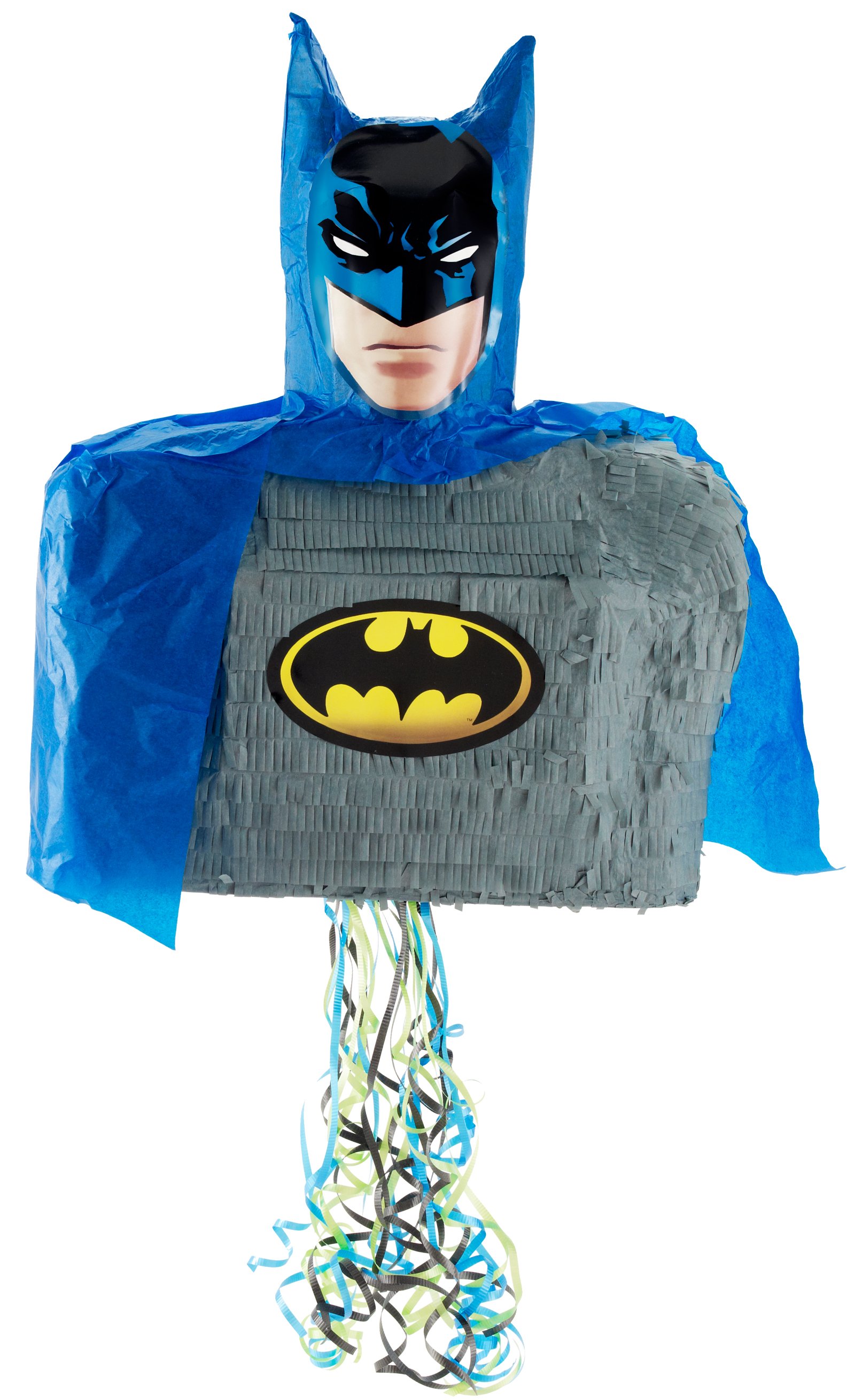 Batman 3-D Pull String Pinata - Click Image to Close